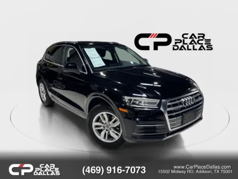 Black 2020 Audi Q5 45 TFSI Premium Sport Utility 4D for sale in Addison, TX