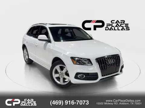 Black 2012 Audi Q5 3.2 Quattro Premium Plus Sport Utility 4D for sale in Addison, TX