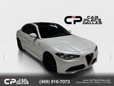 Gray 2018 Alfa Romeo Giulia Ti Sedan 4D for sale in Addison, TX