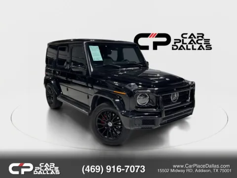 Black 2019 Mercedes-Benz G-Class G 550 Sport Utility 4D for sale in Addison, TX