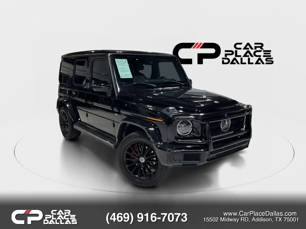 Black 2019 Mercedes-Benz G-Class G 550 Sport Utility 4D for sale in Addison, TX