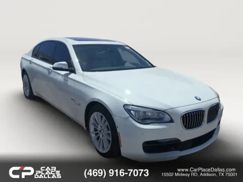 White 2014 BMW 7 Series 750Li Sedan 4D for sale in Addison, TX