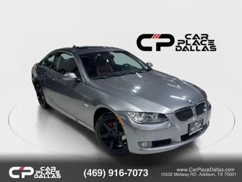 Gray 2007 BMW 3 Series 328xi Coupe 2D for sale in Addison, TX
