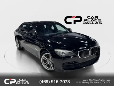 Black 2011 BMW 7 Series 750Li xDrive Sedan 4D for sale in Addison, TX