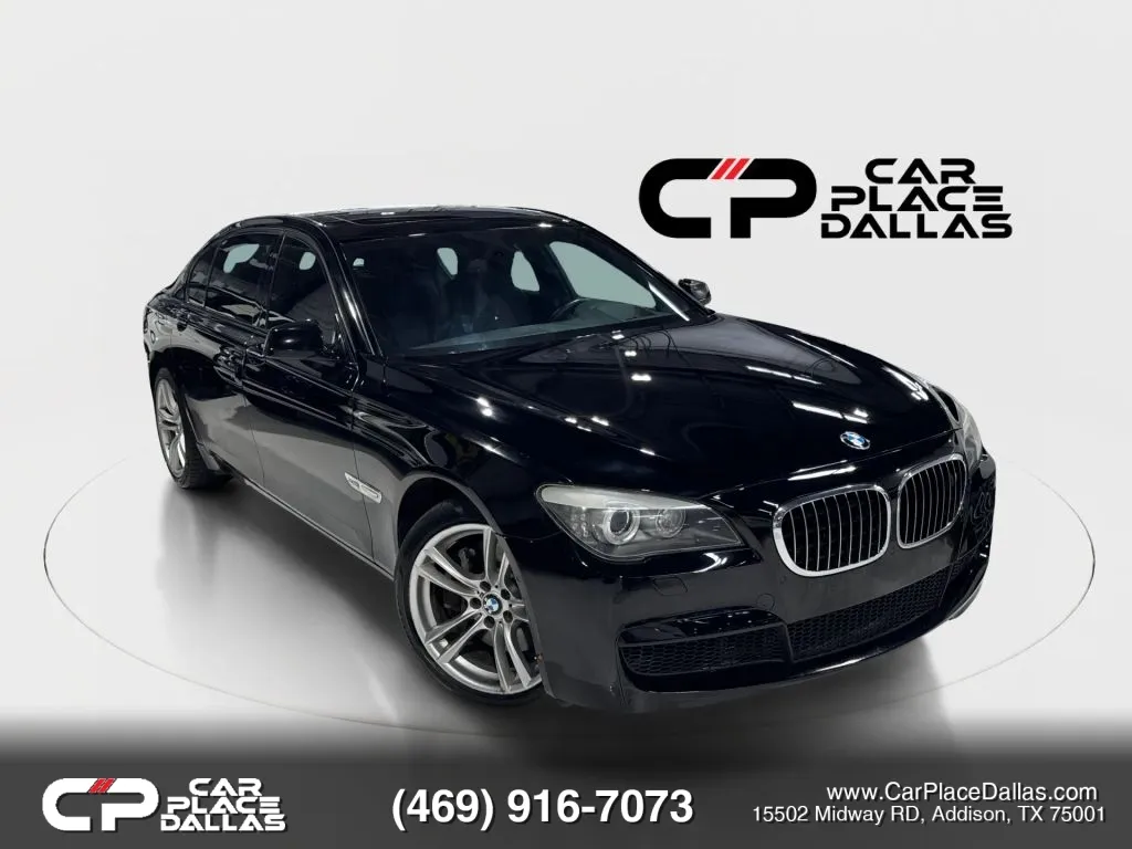 Black 2011 BMW 7 Series 750Li xDrive Sedan 4D for sale in Addison, TX