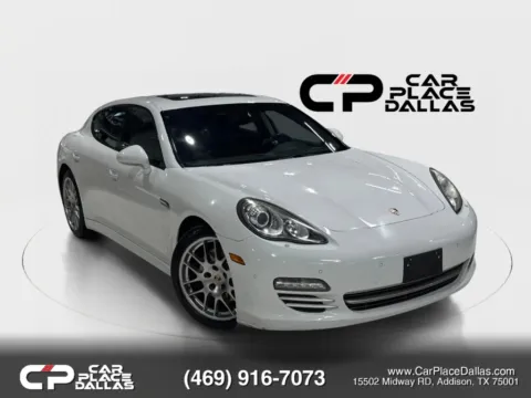White 2013 Porsche Panamera Platinum Edition Sedan 4D for sale in Addison, TX