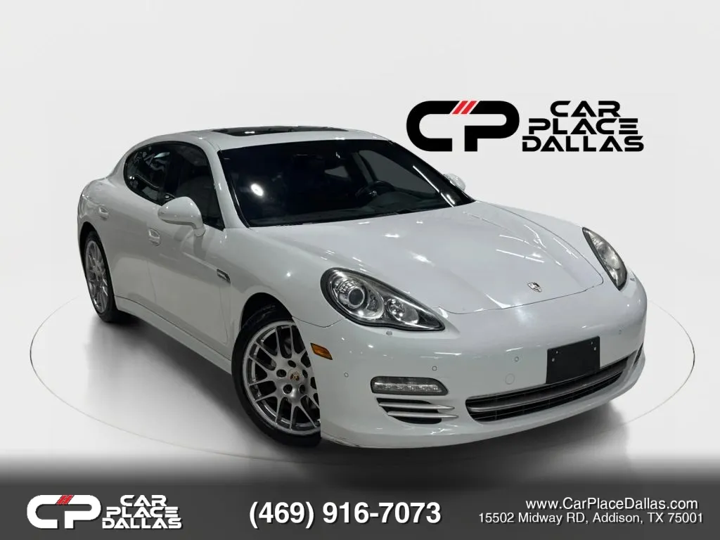 White 2013 Porsche Panamera Platinum Edition Sedan 4D for sale in Addison, TX