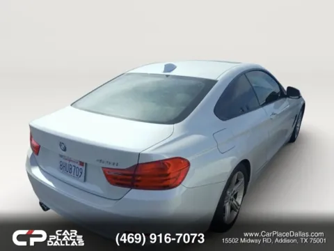 Another view of 2015 BMW 4 Series 428i Coupe 2D for sale in Addison, TX at Car Place Dallas