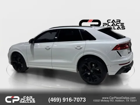 More photos of 2023 Audi RS Q8 4.0T quattro,BLACK OPTIC,CARBON PKG,23 WHLS,SPORT EXHAUST,PANO,B&O,360 CAM,HTD/VENT LTHR,ACC at Car Place Dallas, TX