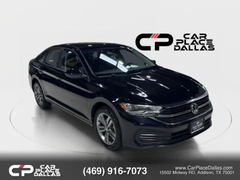 Black 2022 Volkswagen Jetta 1.5T SE Sedan 4D for sale in Addison, TX