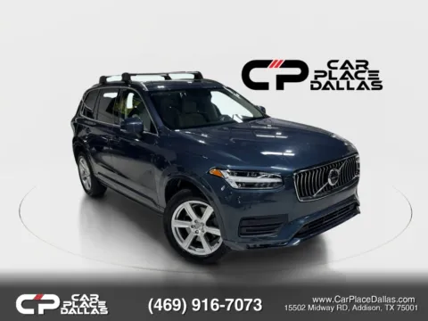 Blue 2021 Volvo XC90 T5 Momentum Sport Utility 4D for sale in Addison, TX