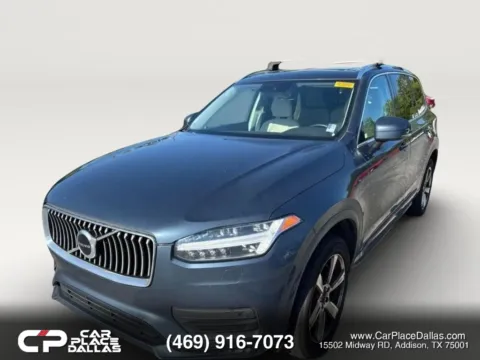 Blue 2021 Volvo XC90 T5 Momentum Sport Utility 4D for sale in Addison, TX