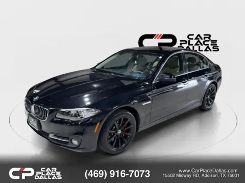 Photos of 2015 BMW 5 Series 535i xDrive Sedan 4D for sale in Addison, TX at Car Place Dallas