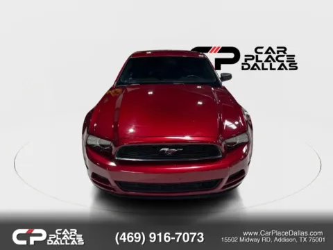 Another view of 2014 Ford Mustang V6 Coupe 2D for sale in Addison, TX at Car Place Dallas