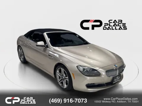 Photos of 2012 BMW 6 Series 650i xDrive Convertible 2D for sale in Addison, TX at Car Place Dallas