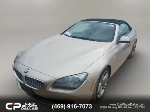 Another view of 2012 BMW 6 Series 650i xDrive Convertible 2D for sale in Addison, TX at Car Place Dallas