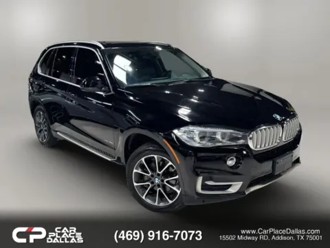 Black 2015 BMW X5 xDrive35i Sport Utility 4D for sale in Addison, TX