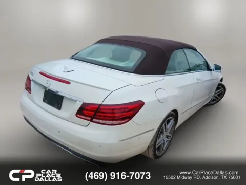 Another view of 2014 Mercedes-Benz E-Class E 350 Cabriolet 2D for sale in Addison, TX at Car Place Dallas