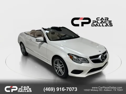 Photos of 2014 Mercedes-Benz E-Class E 350 Cabriolet 2D for sale in Addison, TX at Car Place Dallas