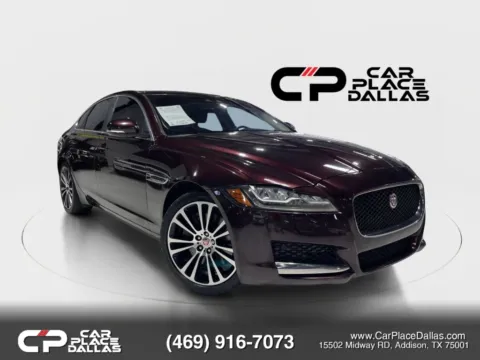 Red 2017 Jaguar XF 35t Prestige Sedan 4D for sale in Addison, TX