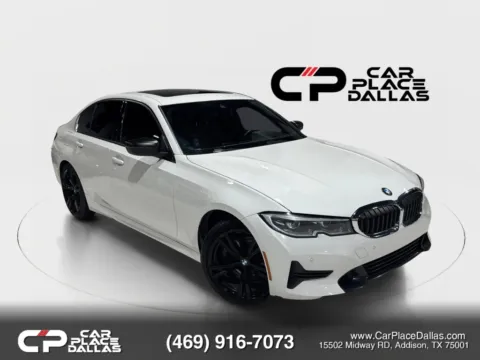 White 2021 BMW 3 Series 330i Sedan 4D for sale in Addison, TX