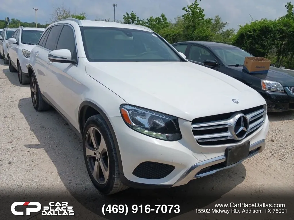 White 2016 Mercedes-Benz GLC 300 Sport Utility 4D for sale in Addison, TX