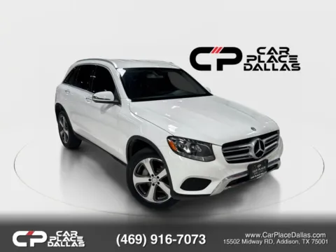 White 2016 Mercedes-Benz GLC 300 Sport Utility 4D for sale in Addison, TX