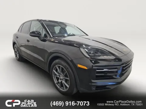 Black 2024 Porsche Cayenne Sport Utility 4D for sale in Addison, TX