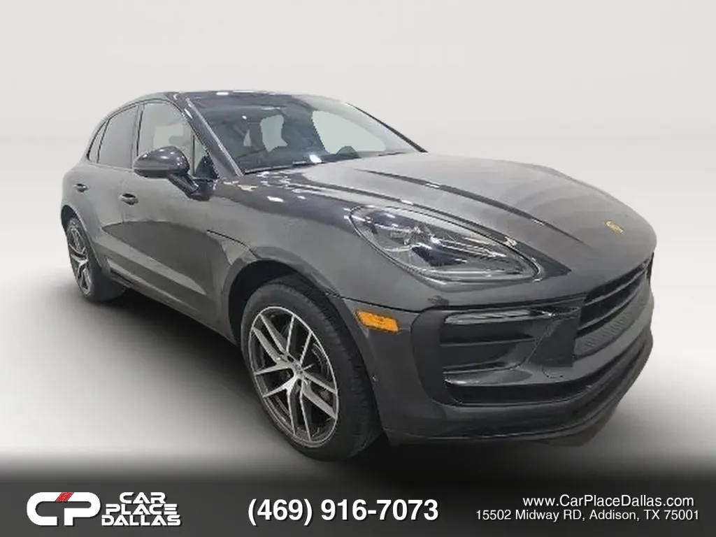 Gray 2022 Porsche Macan Sport Utility 4D for sale in Addison, TX