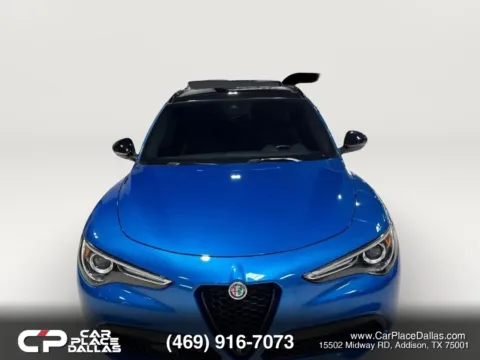 Another view of 2023 Alfa Romeo Stelvio Veloce Sport Utility 4D for sale in Addison, TX at Car Place Dallas