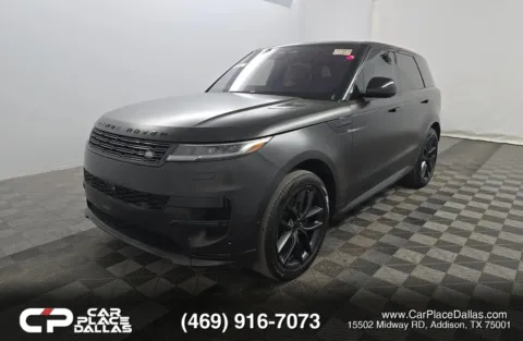 White 2023 Land Rover Range Rover Sport P400 SE Dynamic Sport Utility 4D for sale in Addison, TX