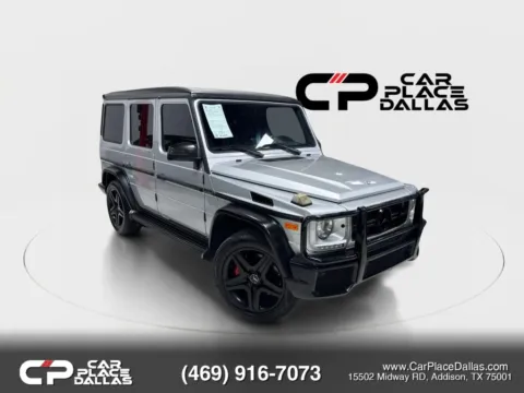 Silver 2017 Mercedes-Benz AMG G-Class G 63 AMG Sport Utility 4D for sale in Addison, TX