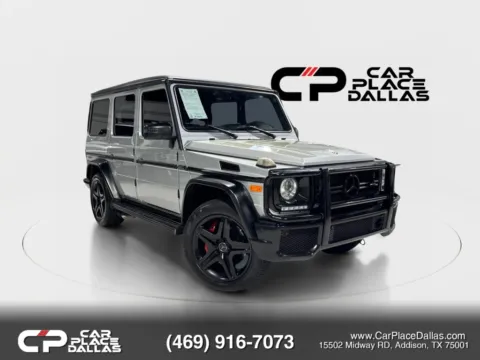 Silver 2017 Mercedes-Benz Mercedes-AMG G-Class G 63 AMG Sport Utility 4D for sale in Addison, TX