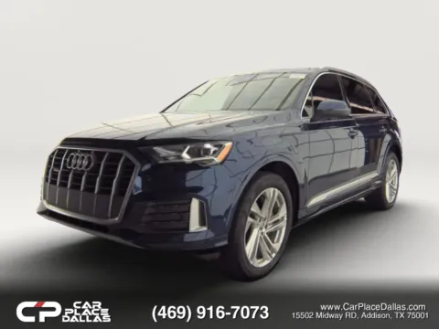 Photos of 2020 Audi Q7 45 TFSI Premium Plus Sport Utility 4D for sale in Addison, TX at Car Place Dallas
