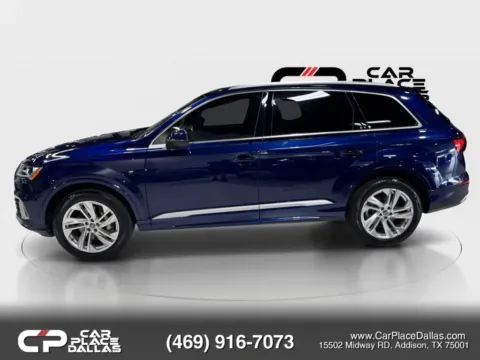More photos of 2020 Audi Q7 Premium Plus 45 TFSI quattro,3RD ROW,NAV,CAM,PANO,BLUE EXT,9 SVC RECORDS at Car Place Dallas, TX