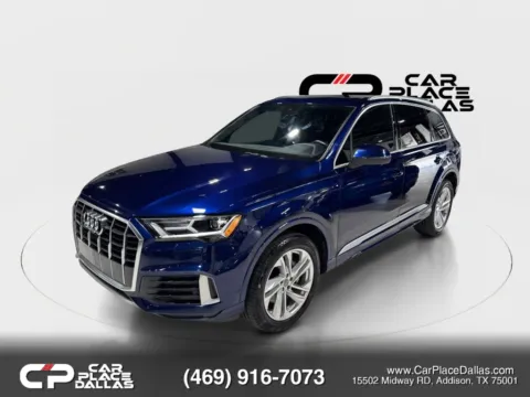 More photos of 2020 Audi Q7 Premium Plus 45 TFSI quattro,3RD ROW,NAV,CAM,PANO,BLUE EXT,9 SVC RECORDS at Car Place Dallas, TX