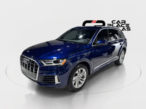 More photos of 2020 Audi Q7 Premium Plus 45 TFSI quattro,3RD ROW,NAV,CAM,PANO,BLUE EXT,9 SVC RECORDS at Car Place Dallas, TX