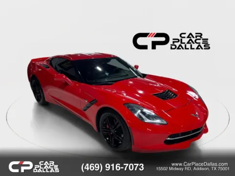 Photos of 2017 Chevrolet Corvette Stingray Coupe 2D for sale in Addison, TX at Car Place Dallas