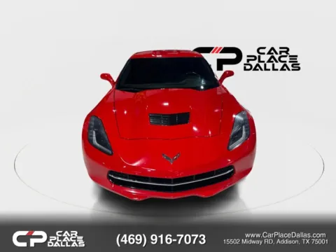 Another view of 2017 Chevrolet Corvette Stingray Coupe 2D for sale in Addison, TX at Car Place Dallas