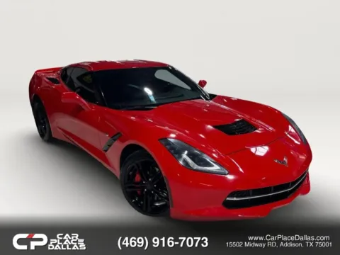 Red 2017 Chevrolet Corvette Stingray Coupe 2D for sale in Addison, TX