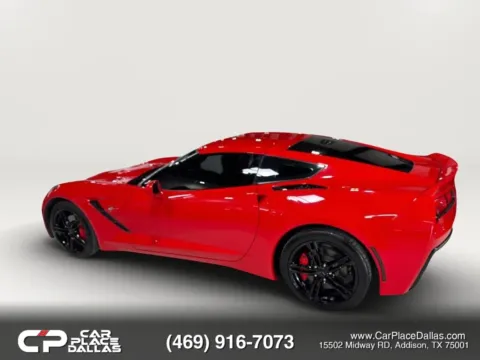 Another view of 2017 Chevrolet Corvette Stingray Coupe 2D for sale in Addison, TX at Car Place Dallas