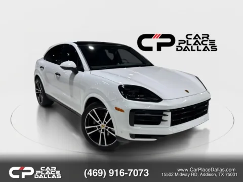 White 2024 Porsche Cayenne Coupe Sport Utility 4D for sale in Addison, TX