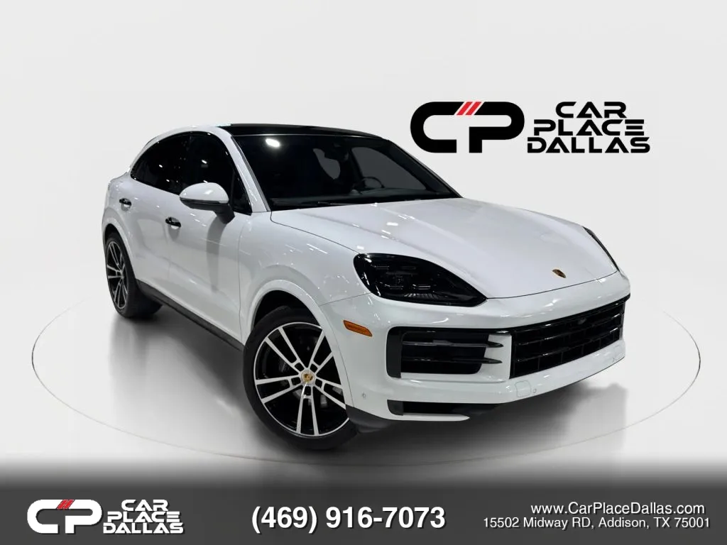White 2024 Porsche Cayenne Coupe Sport Utility 4D for sale in Addison, TX