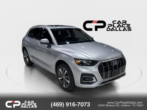 Photos of 2021 Audi Q5 45 TFSI Premium Sport Utility 4D for sale in Addison, TX at Car Place Dallas