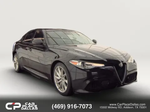 Black 2017 Alfa Romeo Giulia Ti Sedan 4D for sale in Addison, TX