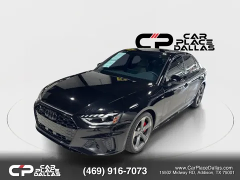 Photos of 2023 Audi A4 S line 45 TFSI Premium Plus Sedan 4D for sale in Addison, TX at Car Place Dallas