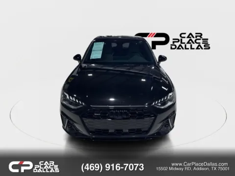 Blue 2023 Audi A4 S line 45 TFSI Premium Plus Sedan 4D for sale in Addison, TX