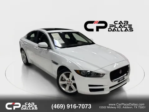 White 2017 Jaguar XE 25t Premium Sedan 4D for sale in Addison, TX