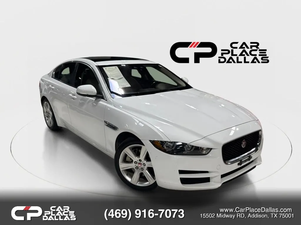 White 2017 Jaguar XE 25t Premium Sedan 4D for sale in Addison, TX