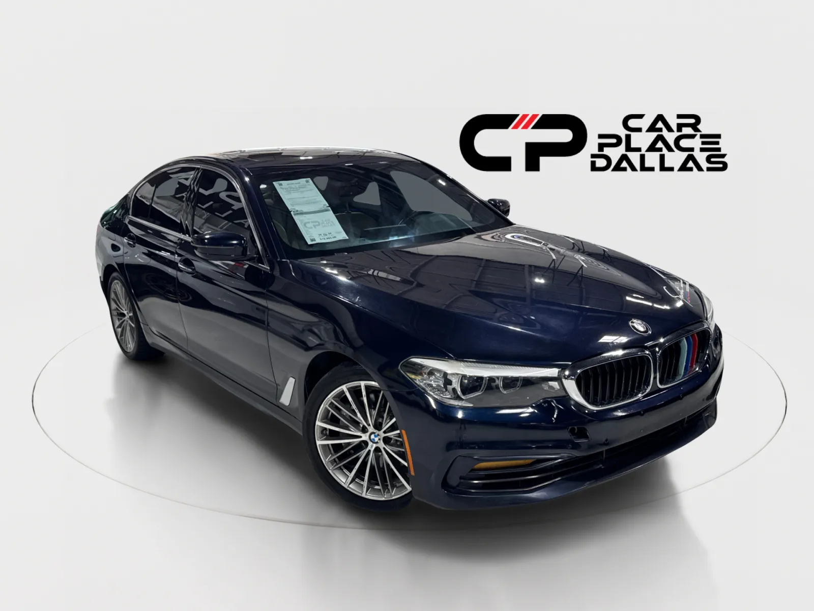 Blue 2018 BMW 5 Series 530i Sedan 4D for sale in Addison, TX